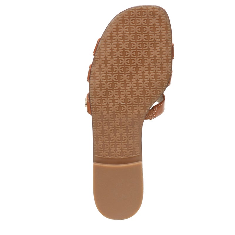 Sam Edelman Womenâ€™s Bay Classic Slide Sandal, Saddle,7 - Image 4